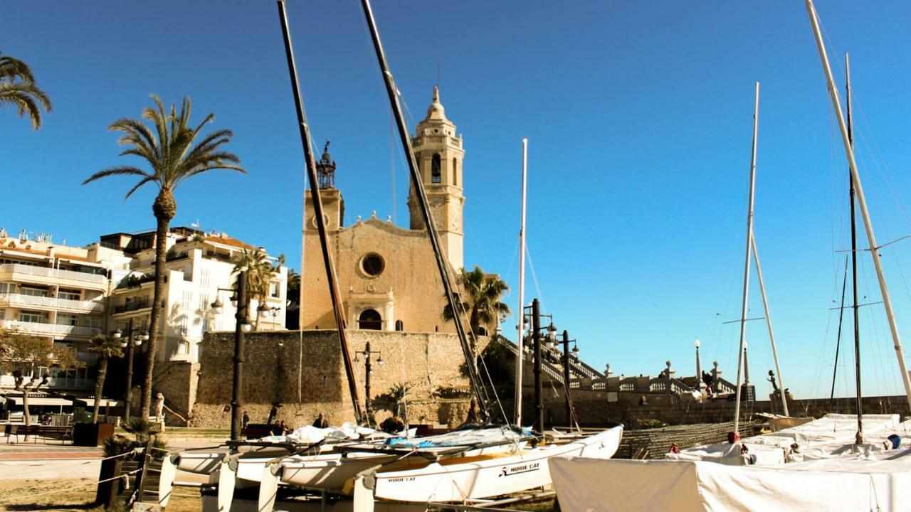 דירות Sitges Atico 2 Min A Playa San Sebastian מראה חיצוני תמונה